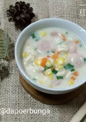 Foto resep Krim Sup Susu