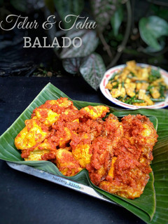Foto resep Telur & Tahu Balado (sambal asam)