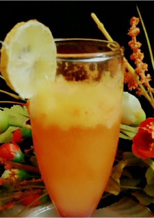 A picture of Sunset drink.