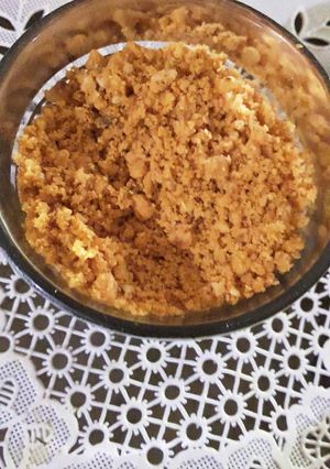 A picture of Maharashtrain Shengdana chutney.(Dry Peanut Chutney Powder).