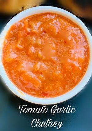 A picture of Tomato Garlic Chutney.
