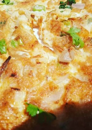 A picture of Egg omelet.