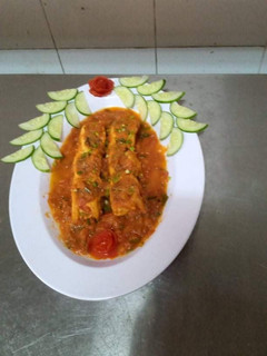 Hình của món Đậu phụ nhồi thịt hấp.