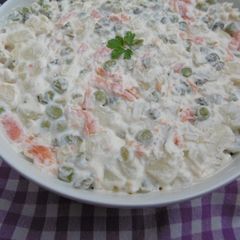 A picture of Summer Russian Salad.
