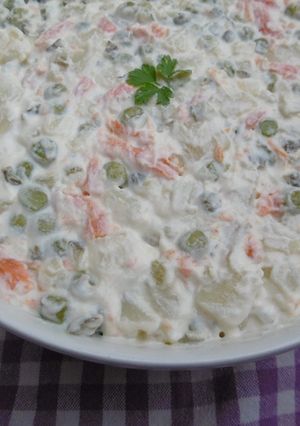 A picture of Summer Russian Salad.