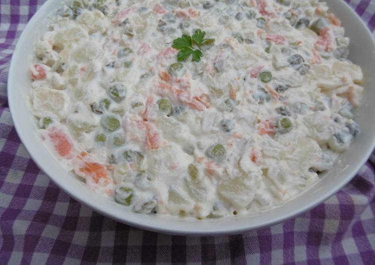 Easiest Way to Make Any-night-of-the-week Summer Russian Salad