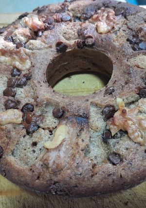 Una foto de Budín de Avena y Banana