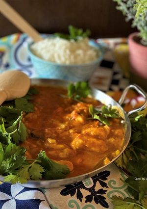 Une photo de Kari (Curry) de poisson du Kerala