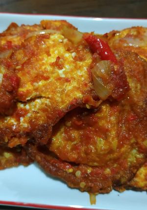 Foto resep Telur Ceplok Balado