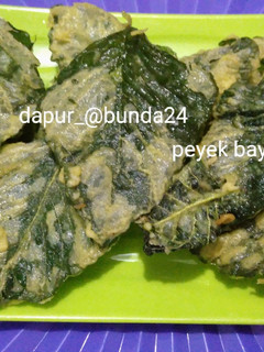 Foto resep Peyek bayam