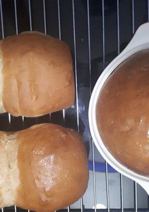 A picture of Single rise bread.