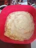 Papilla de garbanzos y pollo, para bebés de ocho meses y más