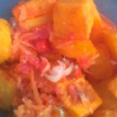 A picture of Bhajia with Kachumbari.