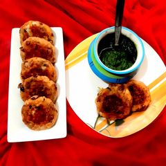 A picture of Kidney beans patties.