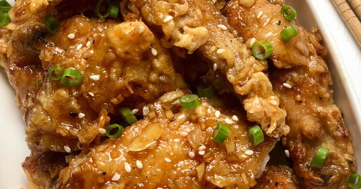 Resep Honey Garlic Chicken Wing oleh silvia novi Cookpad