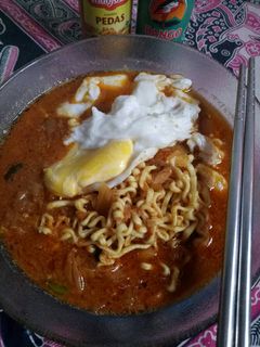 Foto resep Mie kuah pedas