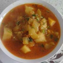 A picture of Lauki aloo ki sabzi.