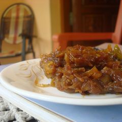 A picture of Date tamarind curry.