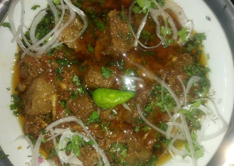 Beef chilli garlic khrahi