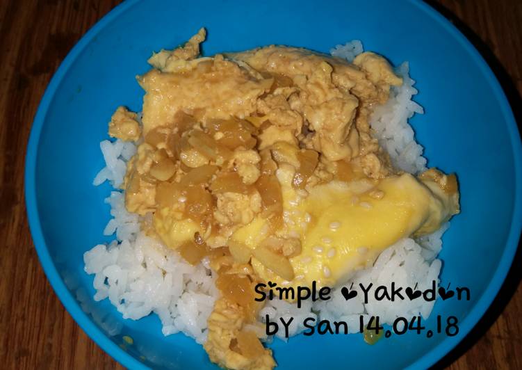 Homemade Simple Oyakodon