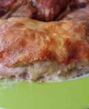 Chayotes gratinados