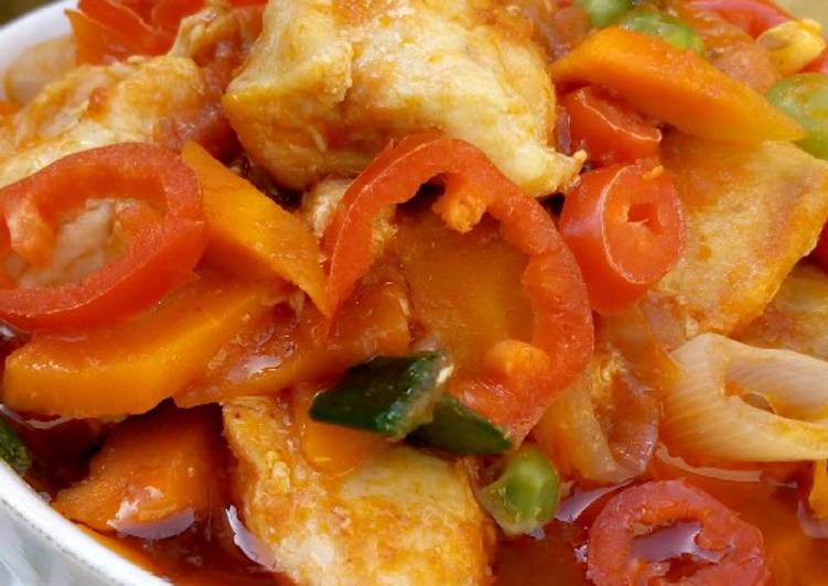 Recipe of Chicken Veges Sauce in 16 Minutes for Beginners