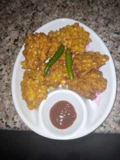बेबी  कॉर्न के पकोड़े (baby corn ke pakode recipe in Hindi) रेसिपी मुख्य फोटो