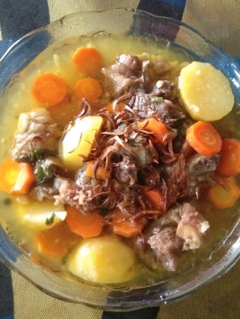 Cara Gampang Membikin Resep Sup Tulang Sapi yang Bisa Manjain Lidah Anti Ribet, Mantap Sekali