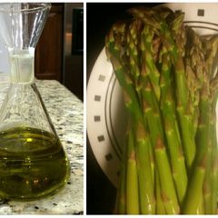 A picture of Roasted Rosemary Asparagus.
