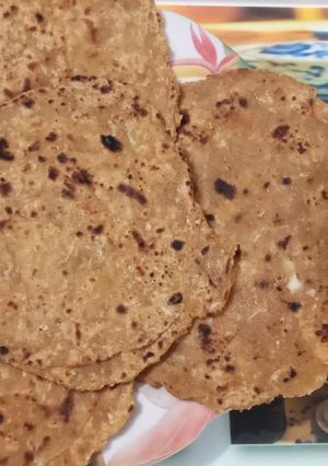 A picture of Raddish crispy and layered paratha.