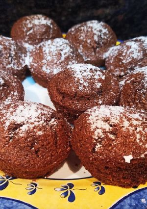 Una foto de Muffins de chocolate