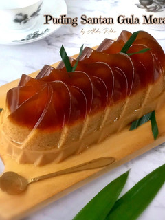 Foto resep Puding Santan Gula Merah