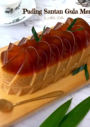 Foto resep Puding Santan Gula Merah