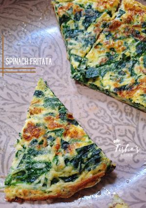 Foto resep 254. Spinach Frittata