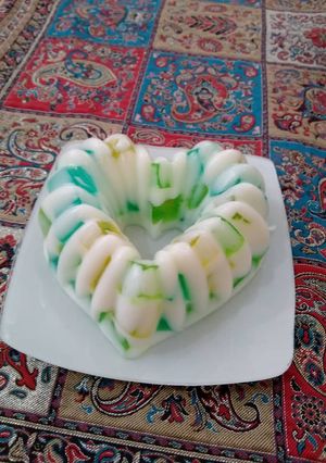عکسی از دستور ژله خرده شیشه