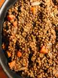 Petites lentilles vertes