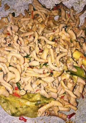 Foto resep Tumis usus ayam kemangi pedas (tapi nggk keliatan ya kan kemangi nya) 😂