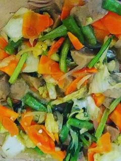 Foto resep Sayur capcay bakso simpel