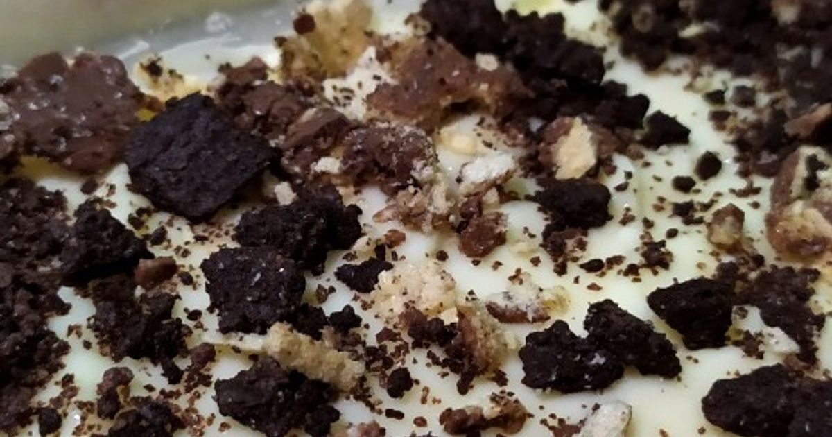 Cuma pake roti! Menu buka puasa (cheesecake bengbeng, oreo)