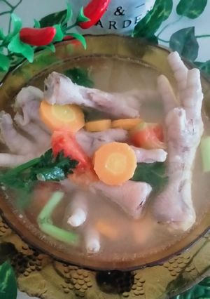 Foto resep Sup Cakar Sederhana