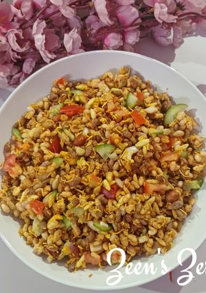 A picture of Millet Bhel - A Healthy Snack.