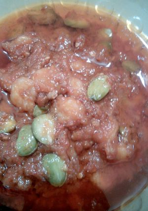 Foto resep Sambal pete udang