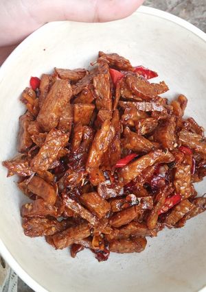 Foto resep Sambal goreng tempe sederhana