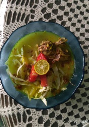 Foto resep Soto medan