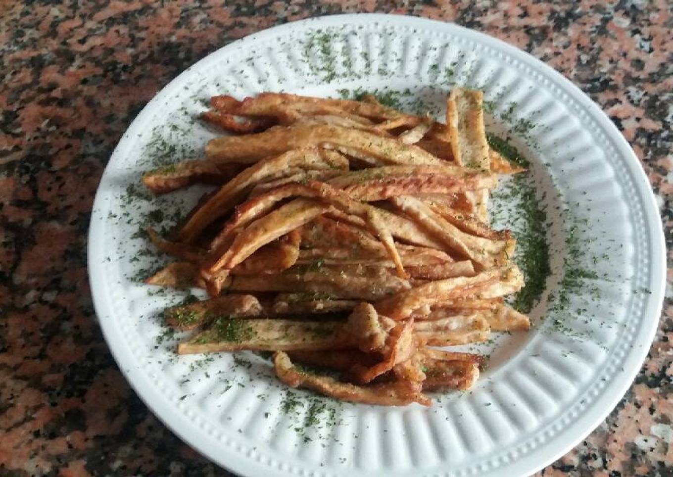 Patatas de berenjena