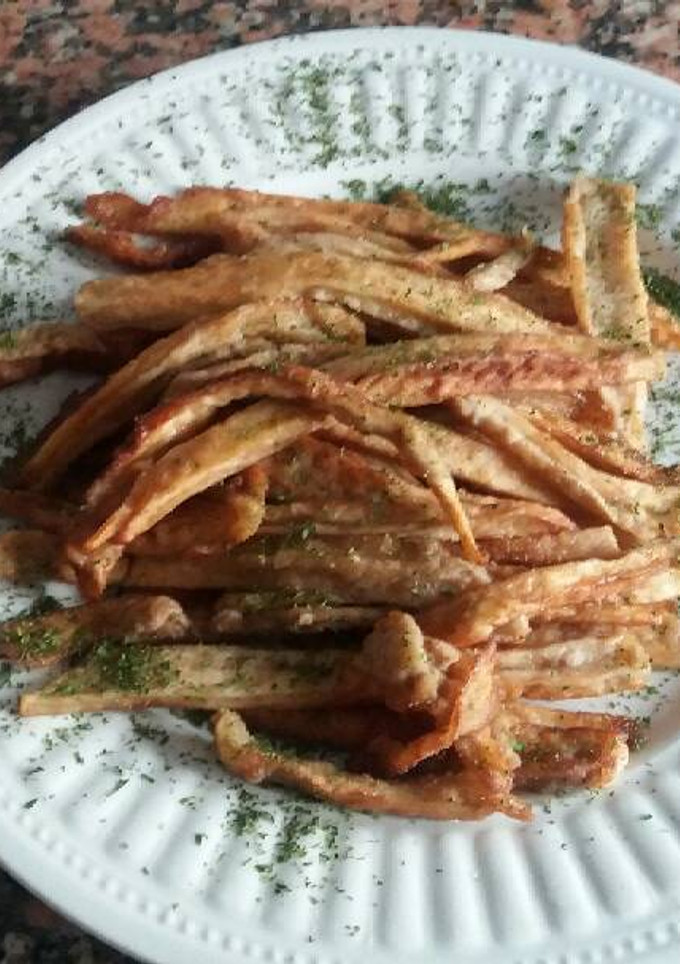 Una foto de Patatas de berenjena