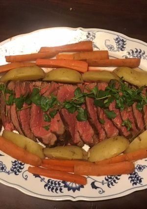 A picture of California Farm Grilled Wagyu TriTip Beef.