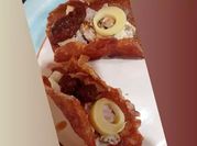 Una foto de palmitos rellenos
