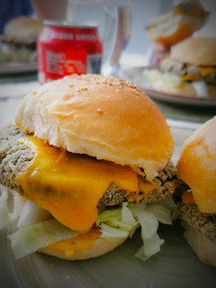 Una foto de 🍔Hamburguesas de lentejas🍔
