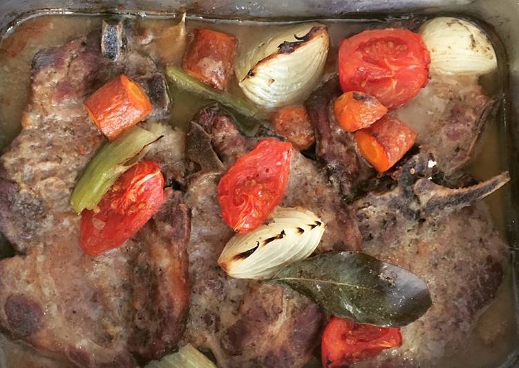 Braciole di maiale al forno